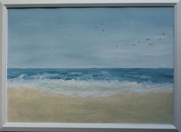 Schilderij - Strand