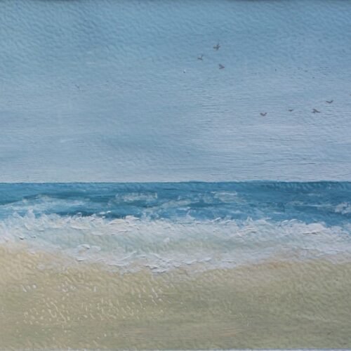 Schilderij - Strand