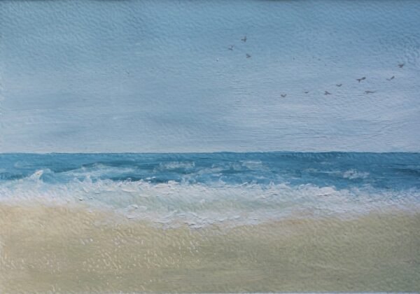 Schilderij - Strand