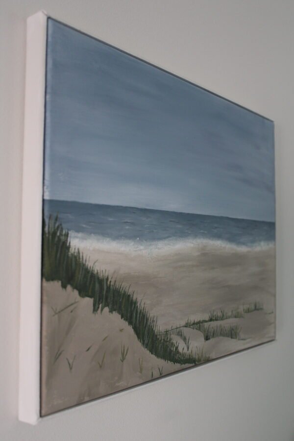 Schilderij - Storm op komst